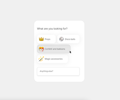 Modern Conversation Design - UI UX bright design clean colour conversation design design digital design emojis form field icons pop up ui ux