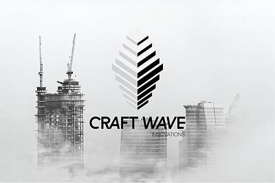 CRAFT WAVE INNOVATIONS branding graphic design logo