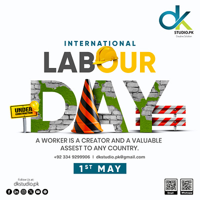 Happy Labour Day app branding design graphic design illustration logo typography ui ux vector