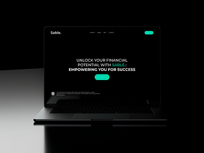 website design for sable bank branding graphic design site ui web web design