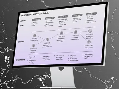 Būtīk App Customer Journey Map customer journey map hospitality hotels ui ux ux design ux research