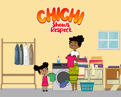 Chi chi shows respect (Children’s book illustration) 2d character book illustration character design childrens illustrations graphics illustrator vector illustration