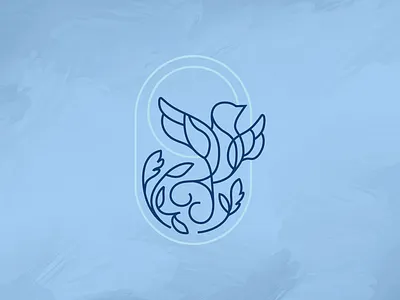 Letting Go Life Branding bird branding icon illustration logo