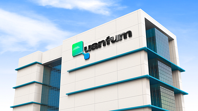 Quantum branding design figma graphic design logo presentation ui ux web
