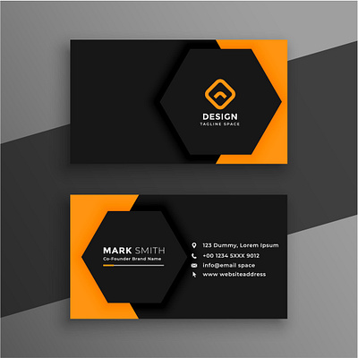 Visiting card design. branding design graphic design illustration