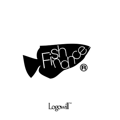 Fish Finance Logo branding design illustration logo vector