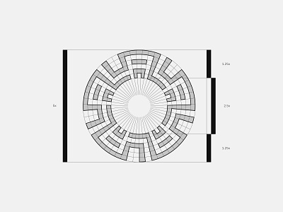 The Latin American Library grid construction brand brandidentity branding clean design graphic design grid illustrator latinamerica library logo logogrid mark minimal minimalism modernlogo museum simplelogo symbol visualidentity