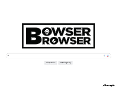 Bowser Browser bowser browser google logo mario nintendo search engine super mario