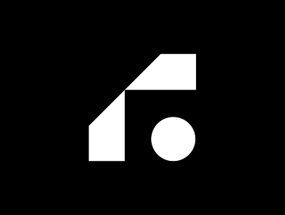 F abstract logo logo