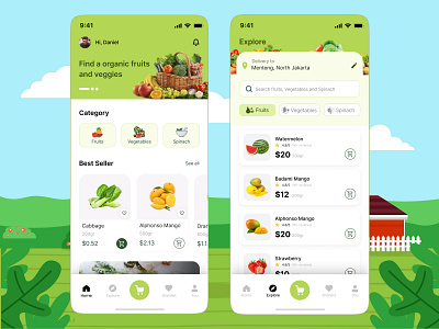 Grocery app figma grocery app mobile app mobile design ui uiux