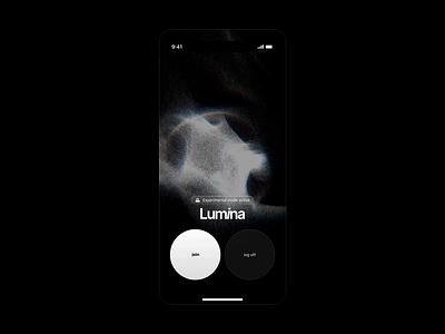 Playful Mobile App Login - Lumina app design bold figma ui kit motion design product design ui kit