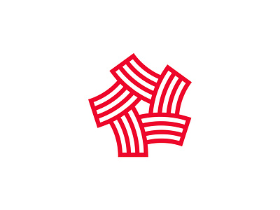 Vintage Abstract Logomark (for Sale) abstract brand branding logo logodesign logomark minimalistic red vector vintage