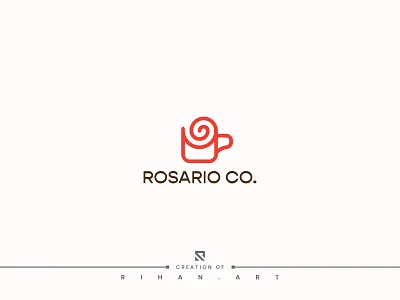 Creative Coffee Shop Logo Design 2024 abcdefghijklmnopqrstuvwxyz art branding cafe coffee coffee shop creative logo design flower logo logo design logo designer minimalist mug restaurant rose shop