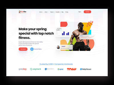 Fitness : workout Webste Design crossfit design fitness gym health home page landing page sport training web webdesign website website design workout