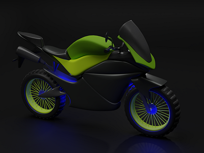 3D Sport Motorcycle 3d 3dart blender creativity eddesign visualdesign