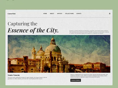 Canva Vista adobe art daily design figma gallery graphic design photoshop ui ux webdesigner website website design