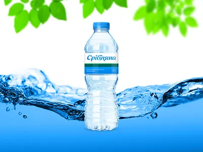 Sribliana. Packaging beverages brand identity branding design drinks graphic design identity label design lettering lettermark logo logotype mark mineral water minimalist packaging packaging design simple typography visual identity