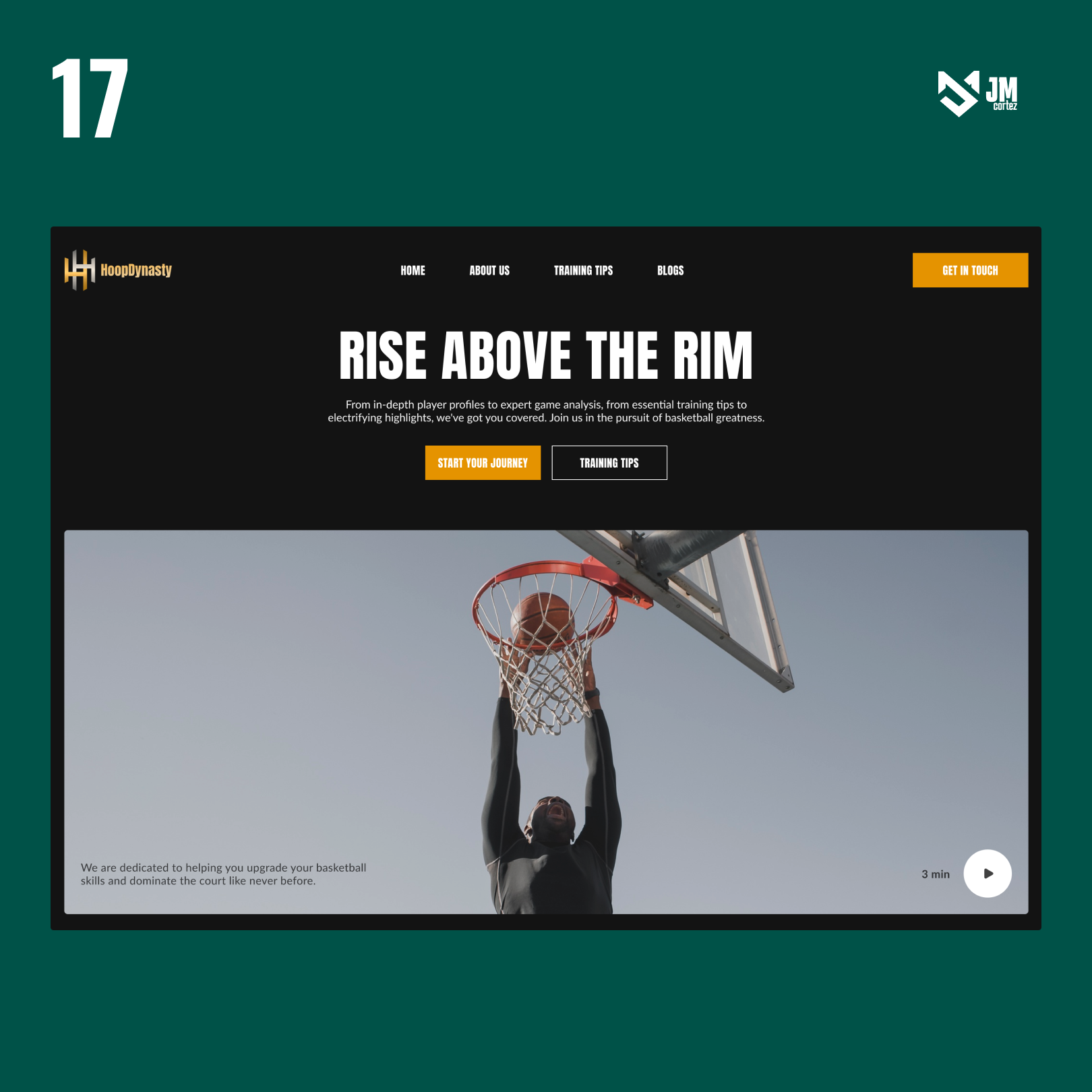 Hoop Dynasty By John Merwin Cortez On Dribbble