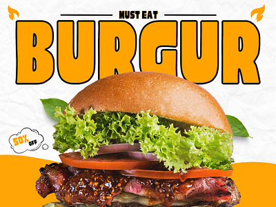 Burger* Social Media Post Design burger burger ad design burger facebook post design burger instagram post design burger post design template burger poster design burger social media post food flyer designs food instagram ad design food poster design junaidgfx