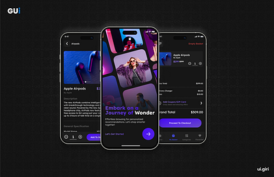 Where Product meets Onboarding Excellence! 🚀✨ 3d addtocart ai appinterface branding creativecollaboration darktheme designmockup digitalexperience logo onboarding product productdesign productdetial trending ui uiux useronboarding ux visualstorytelling