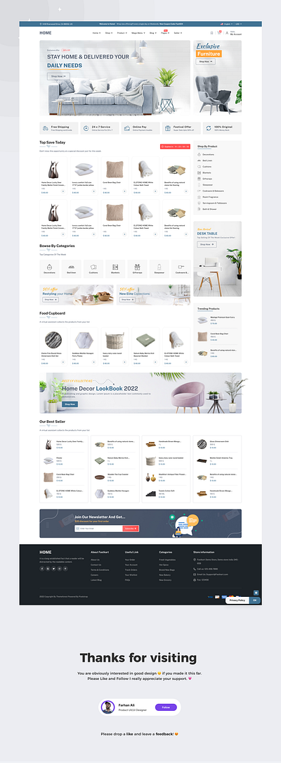 E-commerce website design e commerce figma landing page light theme product design ui uxui web website design