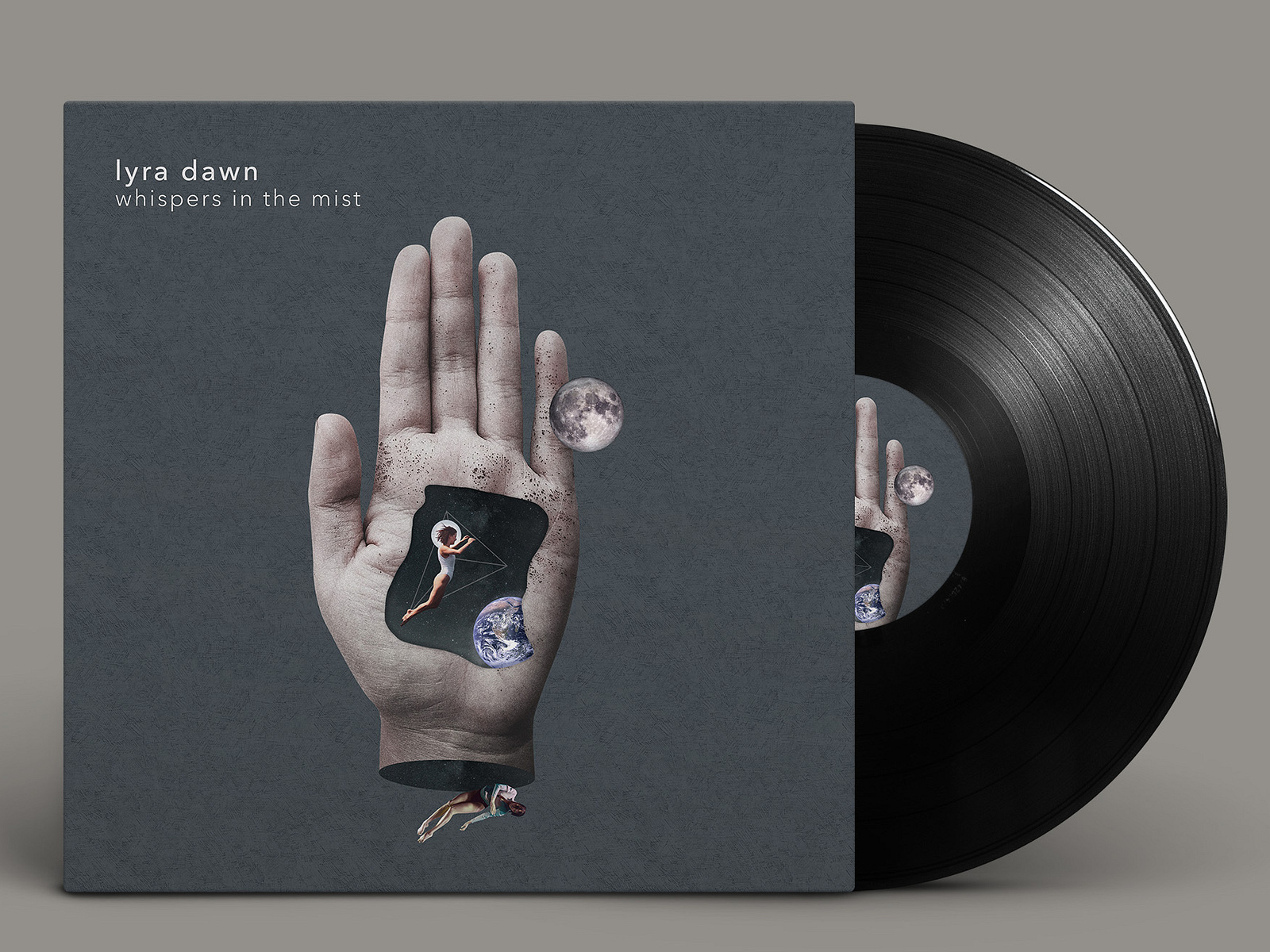 Music Album Cover Design: Lyra Dawn by Alina Vadean on Dribbble