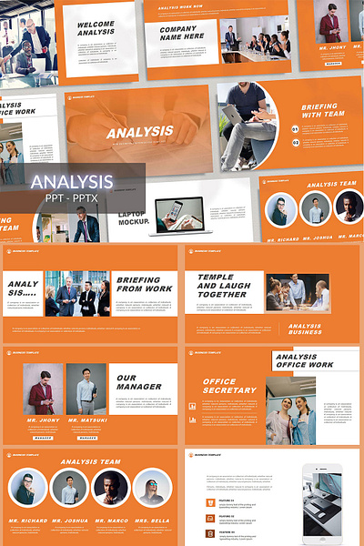 Analysis Powerpoint Template agency analysis band brand branding bussines concept design google slide keynote magazine portfolio powerpoint ppt pptx proposal template