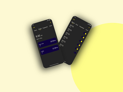 Alarm theme ui design adobe xd alarm app animaton app design app m branding clock design clock ui dashboard graphic design hover state logo stopwatch stopwatch ui timer design timer ui toggle button ui ui design uiux