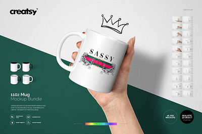 11oz Mug Mockup Bundle 11oz mug mockup bundle creatsy custom customizable design etsy mockups personalized print printable printed printing shop sublimated sublimation template