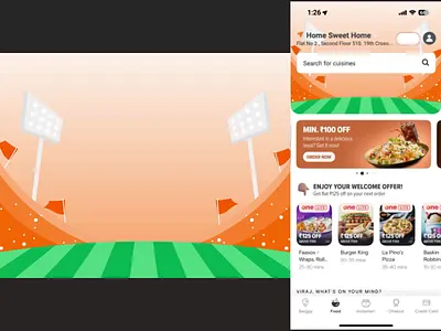 Swiggy Juggling Game for IPL 2024 adobe aftereffects animation ball bat branding design flat game graphic design icon illustration ipl ipl2024 logo minimal motion graphics swiggy ui