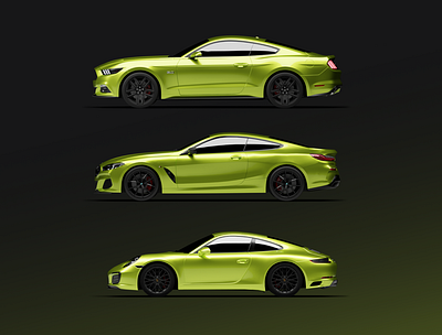 3D assets for NEXT app 3d animation app blender c4d carsharing cycles design motion graphics render ui ux