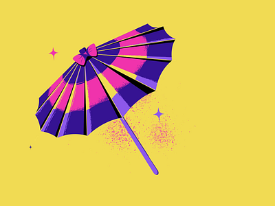 PancakeSwap: Umbrella animation bank blockchain branding crypto cryptocurrency defi design finance illustration illustrator marat motion graphics pancakeswap stake swap transfer wallet