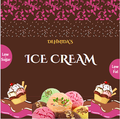 Ice Cream Packaging Mockup brand identity branding design graphic designer product design product packaging