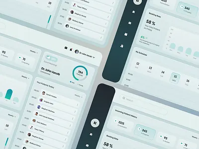 Dashboard: Doctor Management👨‍⚕️ analyticsui app dashboard dashboardui design motion graphics ui uxdesign