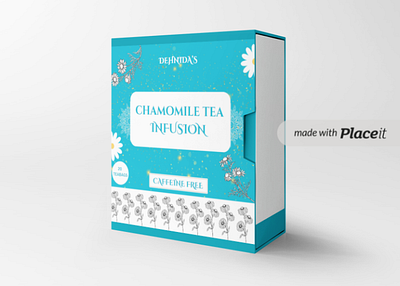 Chamomile Tea Packaging Design advertising brand identity branding designing graphic design marketing product design product packaging