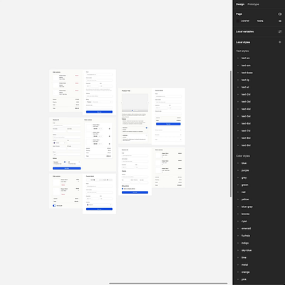 Customizing responsive checkouts UI in Figma branding checkout components dashboard design design system figma interface ui ui kit ux