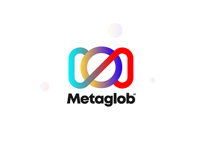 Metaglob abstract ai app application branding colorful logo design logo logo design logo designer logo maker m letter logo m logo modern logo software tech logo technology ui web3 website