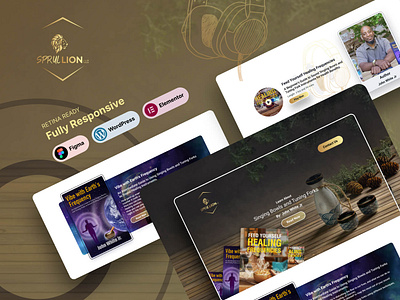 Sprul LION LLC | Healing Website advanced custom fields plugin elementor figma wordpress website