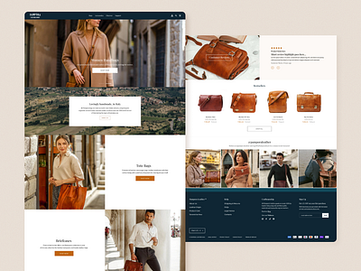 E-Commerce Website & Visual Branding Improvement