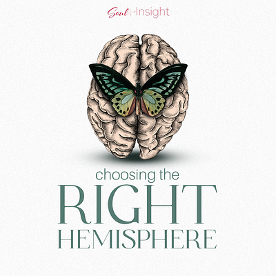 Choosing The Right Hemisphere ad design design graphic design social media post