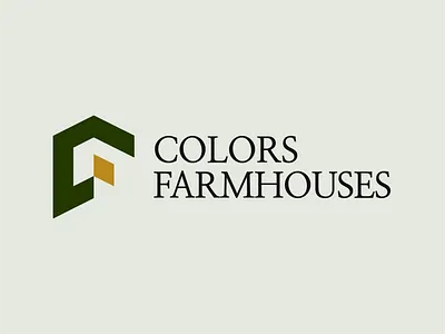 Colors Farmhouse Logo - Branding branding design farmhouse logo graphic design house branding house logo illustration letter c logo letter cf logo logo logo branding logo design luxury logo minimal logo modern logo royal logo typography