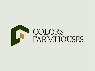 Colors Farmhouse Logo - Branding branding design farmhouse logo graphic design house branding house logo illustration letter c logo letter cf logo logo logo branding logo design luxury logo minimal logo modern logo royal logo typography