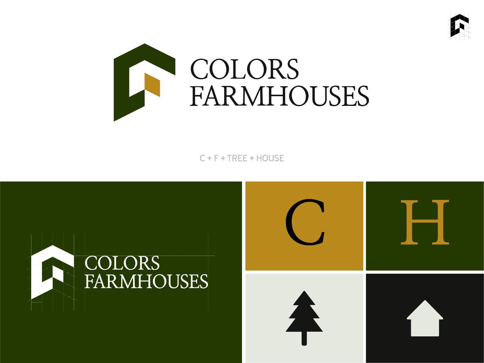 Colors Farmhouse Logo - Branding by Shahryar Minhas on Dribbble