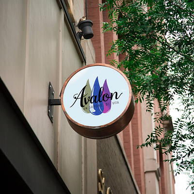 Avalon branding graphic design logo