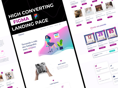 Website Design - ecommerce ecommerce figma figma landing page landing page website landing page