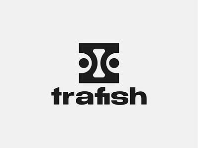 Trafish branding design fish logo letter mark logo design logo logo book logo design logo design inspiration logo design inspirations logo inspiration timer logo