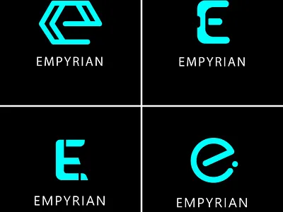 Empyrian Logo Design abstract logo design artwork branding creative design graphic design illustration illustrator letter logo logo logomaker
