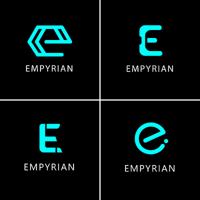Empyrian Logo Design abstract logo design artwork branding creative design graphic design illustration illustrator letter logo logo logomaker