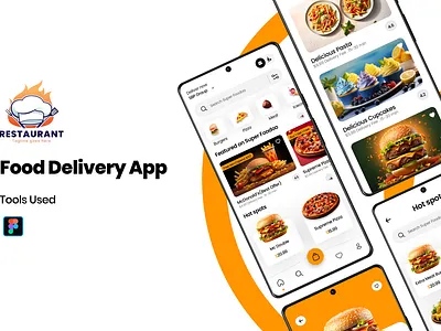 Food Delivery App admindesign app design appdesign branding design foodapp fooddeliveryapp graphic design illustration logo logodesign ui uiux ux webdesign webuikit
