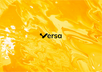 Versa Brand Identity brand guideline brand identity branding contrast design flow font graphic design logo minimalist modern mullish product typography ui ux vector versa y2k yellow